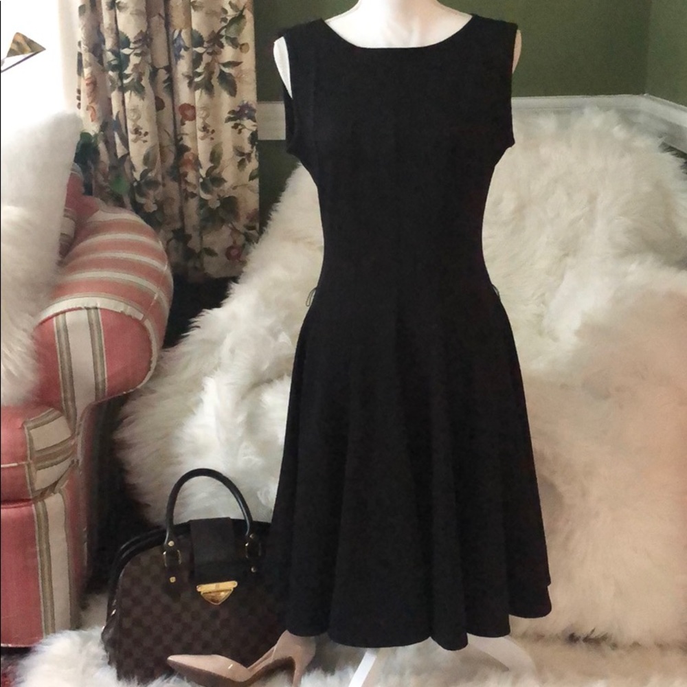 HAANI black cocktail dress, size M